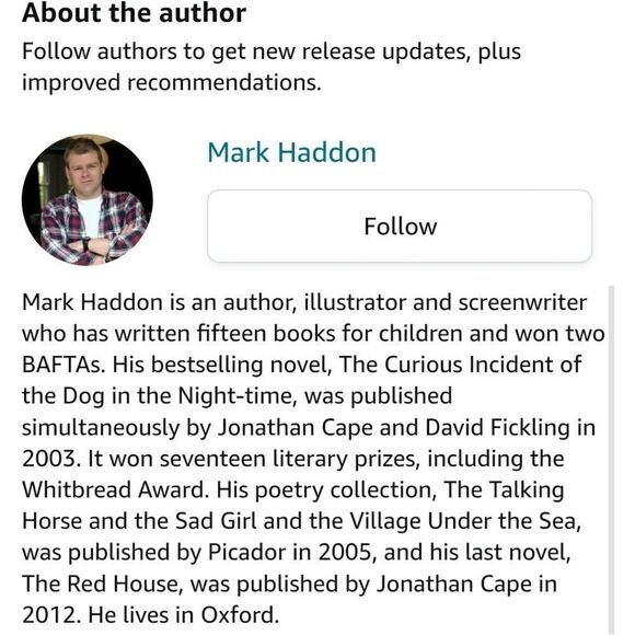 The Curious Incident Of The Dog In The Night-time By Mark Haddon - Picture 3 of 5